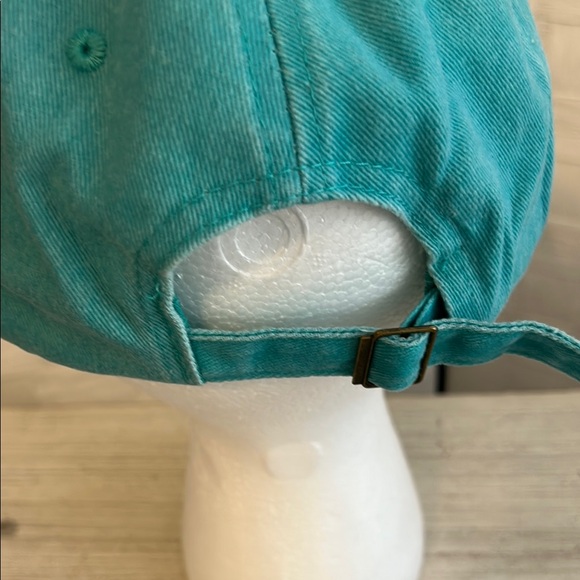 Heart Paw Print Teal Cap - Picture 3 of 6